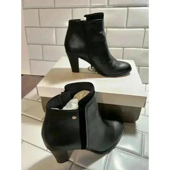 Giani Bernini Women's Memory Foam Bellee2 Black LE Booties Size 6M Classy Dressy - Picture 4 of 9